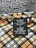 Juniors Argyle Checkered-gingham Plaid Tan Yellow Skirt Size 7 (big kids) - photo 3