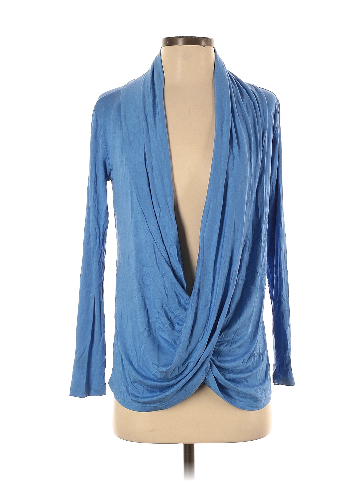 Assorted Brands Blue Long Sleeve Blouse Size S