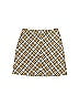 Juniors Argyle Checkered-gingham Plaid Tan Yellow Skirt Size 7 (big kids) - photo 2