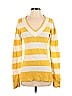 Burton Stripes Yellow Pullover Sweater Size 5 - photo 1