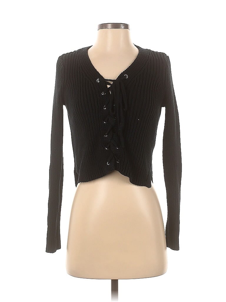 Pre-owned Kendall & Kylie Pullover Sweater In Black