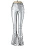 Edikted Metallic Silver Casual Pants Size L - photo 1