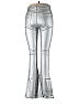 Edikted Metallic Silver Casual Pants Size L - photo 2