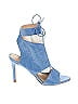 Loeffler Randall Blue Heels Size 6 1/2 - photo 1