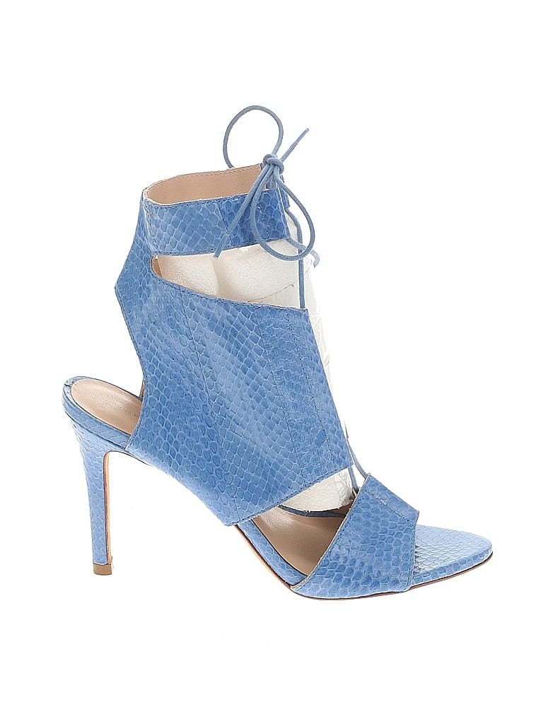 Loeffler Randall Blue Heels Size 6 1/2 - photo 1