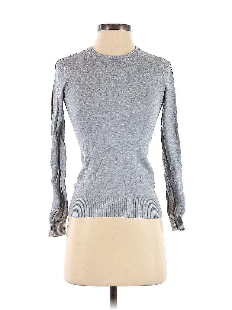 Pre-owned Guess Pullover Sweater In Gray