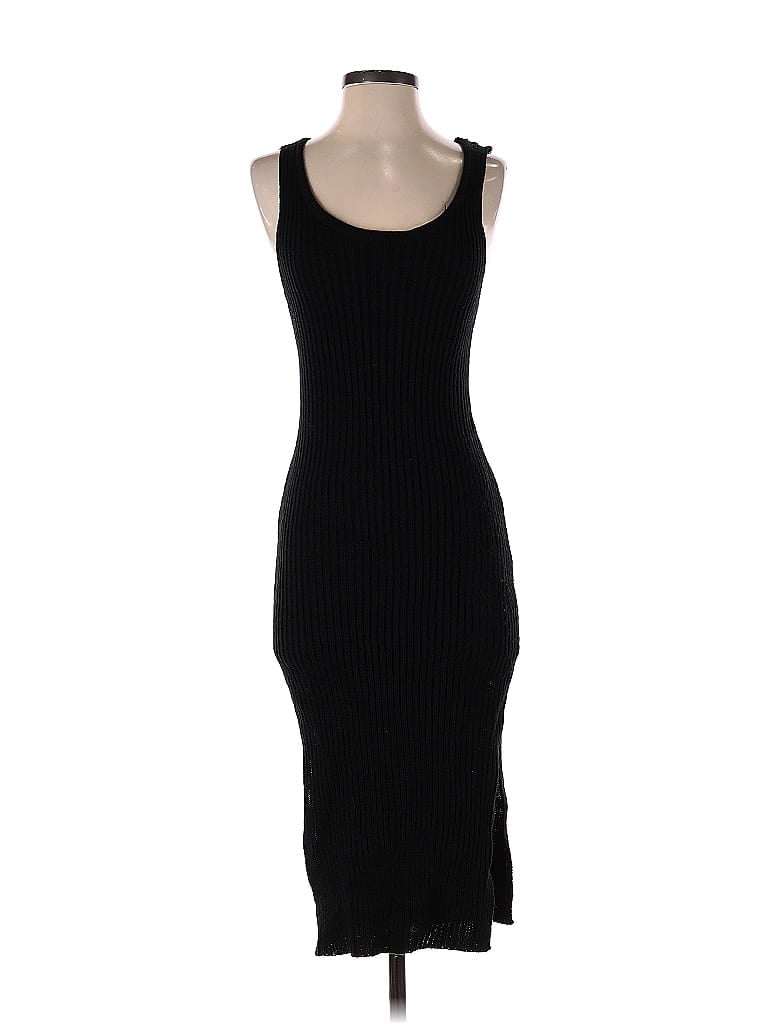 Pre-owned Miss California Casual Dress In Black