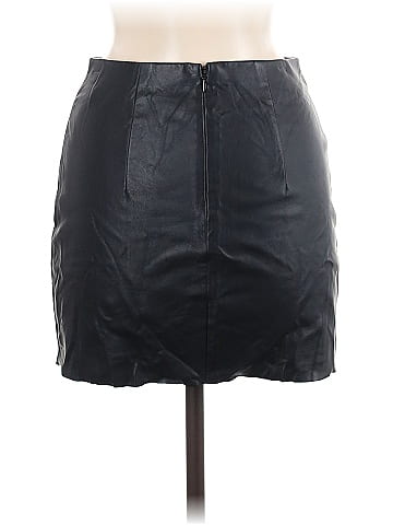 Express vegan leather pencil skirt best sale