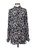 AP.NY Paisley Blue Long Sleeve Blouse Size S - photo 1