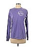 Comfort Colors 100% Cotton Purple Long Sleeve T-Shirt Size P (petite) - photo 1