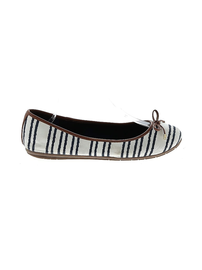 Coach and Four Stripes Blue White Flats Size 9 1/2 - photo 1