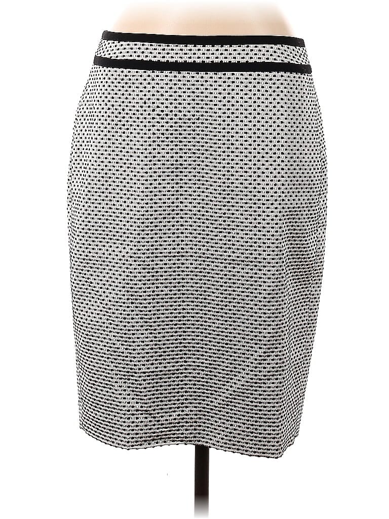 Pre-owned Calvin Klein Formal Skirt In Gray