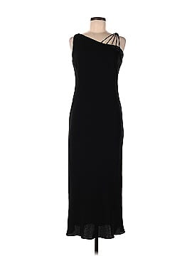 Robe Cocktail Evan-Picone - Taille 12 - Noire - Dos Nu - Tissu Extensible - Occasion Très Bon état