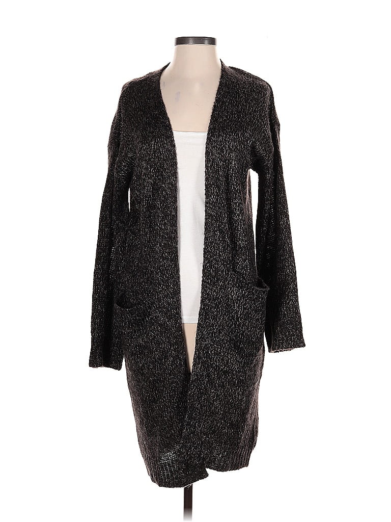 Pre-owned H&m Cardigan Sweater In Gray