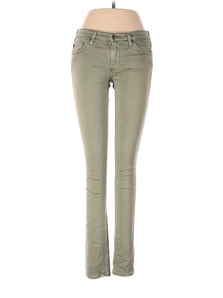 Pre-owned Adriano Goldschmied Jeans In Green