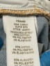 FRAME Hearts Blue Jeans Size 28 waist - photo 4