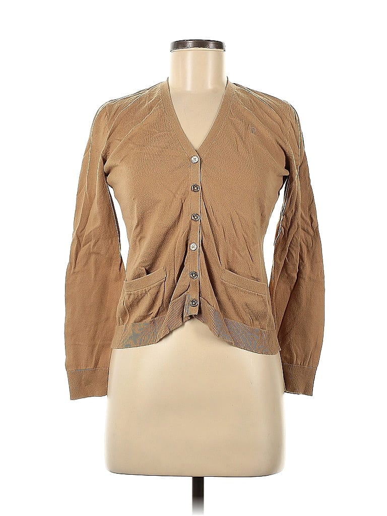 Click to view more detailed imagery on our partner's website Pre-owned Polo Ralph Lauren Cardigan Sweater In Brown