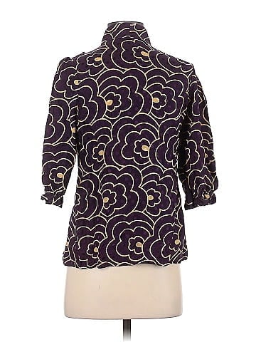 Corey Lynn Calter 3/4 Sleeve Silk Top (view 2)