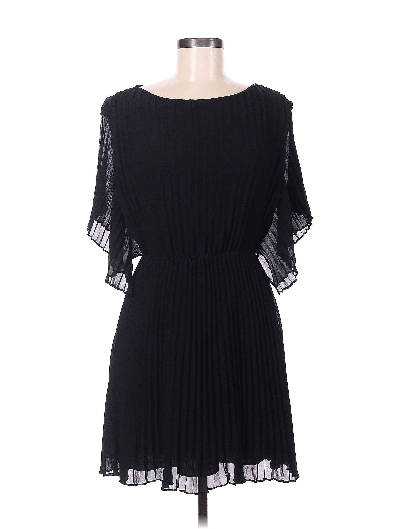 Ali & Jay 100 Polyester Solid Black Cocktail Dress Size M 75 off