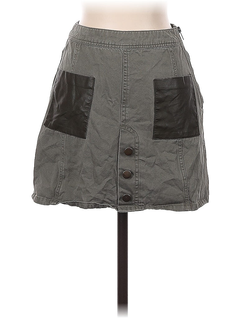 Pre-owned Joa Casual Skirt In Gray