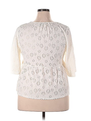 FRYE 3/4 Sleeve Blouse (view 2)