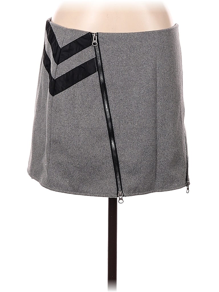 Click to view more detailed imagery on our partner's website Pre-owned Skea Wool Skirt In Gray