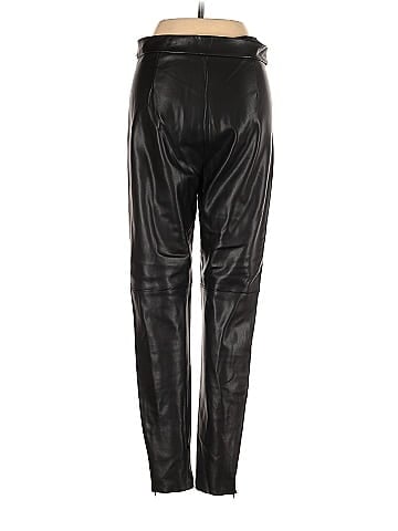 Zara Faux Leather Pants (view 2)