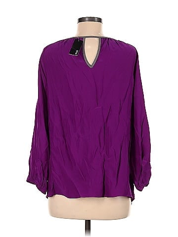 Drew 3/4 Sleeve Silk Top (view 2)