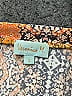 Veronica M. Print Orange 3/4 Sleeve Blouse Size S - photo 3