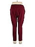 DG^2 by Diane Gilman 100% Polyurethane Solid Burgundy Active Pants Size 1X (petite) - photo 2
