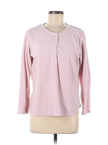 O Oscar De La Renta Fleece Henley  (view 1)