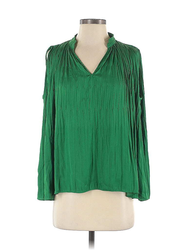 Current Air 100% Polyester Green Sleeveless Blouse Size XS - photo 1