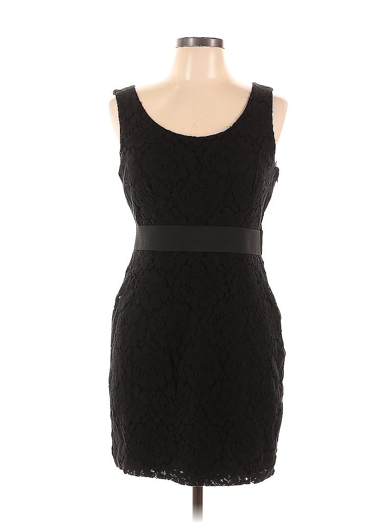 Pre-owned H&m Cocktail Dress In Black
