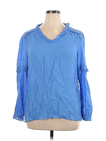 Counterparts Long Sleeve Blouse (view 1)
