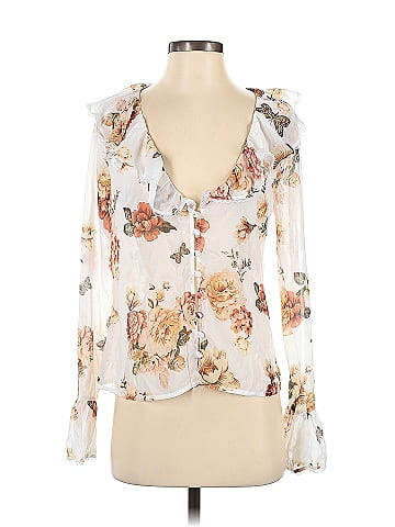 Majorelle Long Sleeve Blouse (view 1)
