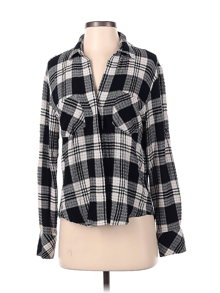 Pre-owned Cloth & Stone Long Sleeve Button Down Shirt