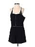 JOA 100% Cotton Hearts Black Romper Size S - photo 1