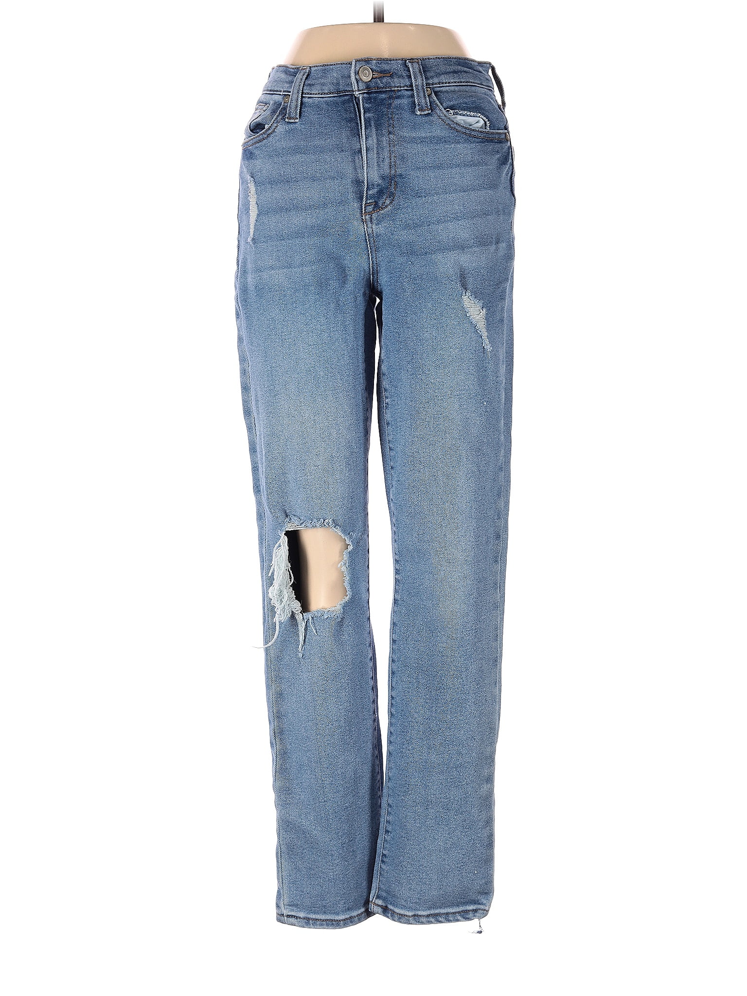 Altar&apos;d State Hearts Blue Jeans Size 3