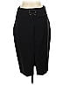 Express Solid Black Formal Skirt Size 6 - photo 2