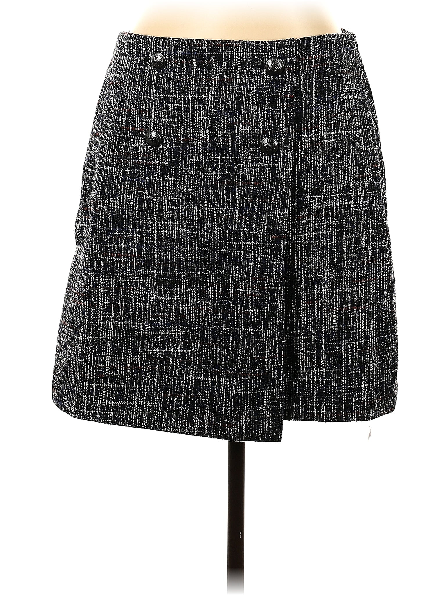 #105 Ann Taylor Loft Skirt Black | c. 186 | Size 10/12