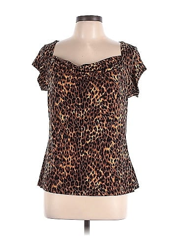 Liz & Co. Short Sleeve Top (view 1)