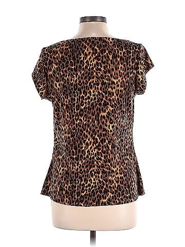 Liz & Co. Short Sleeve Top (view 2)