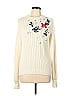 Maje Ivory Pullover Sweater Size Lg (3) - photo 1