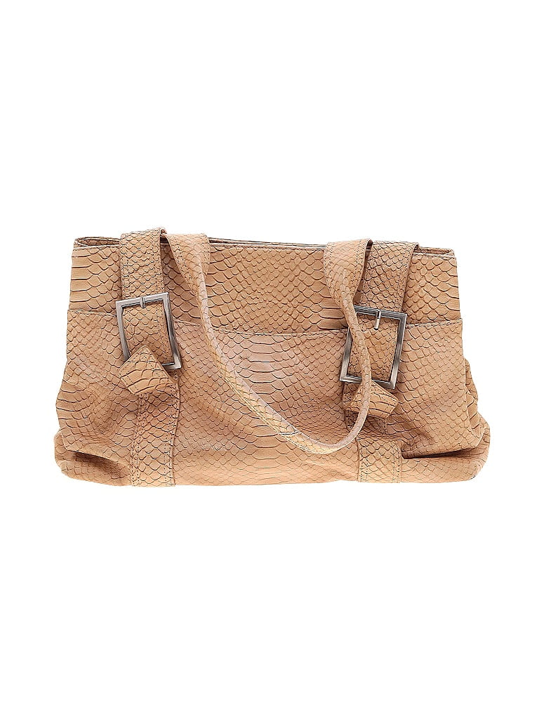 Sac à Main Kenneth Cole New York – Style Rétro Chic – Cuir Et Toile Tressée – Beige Et Rouge