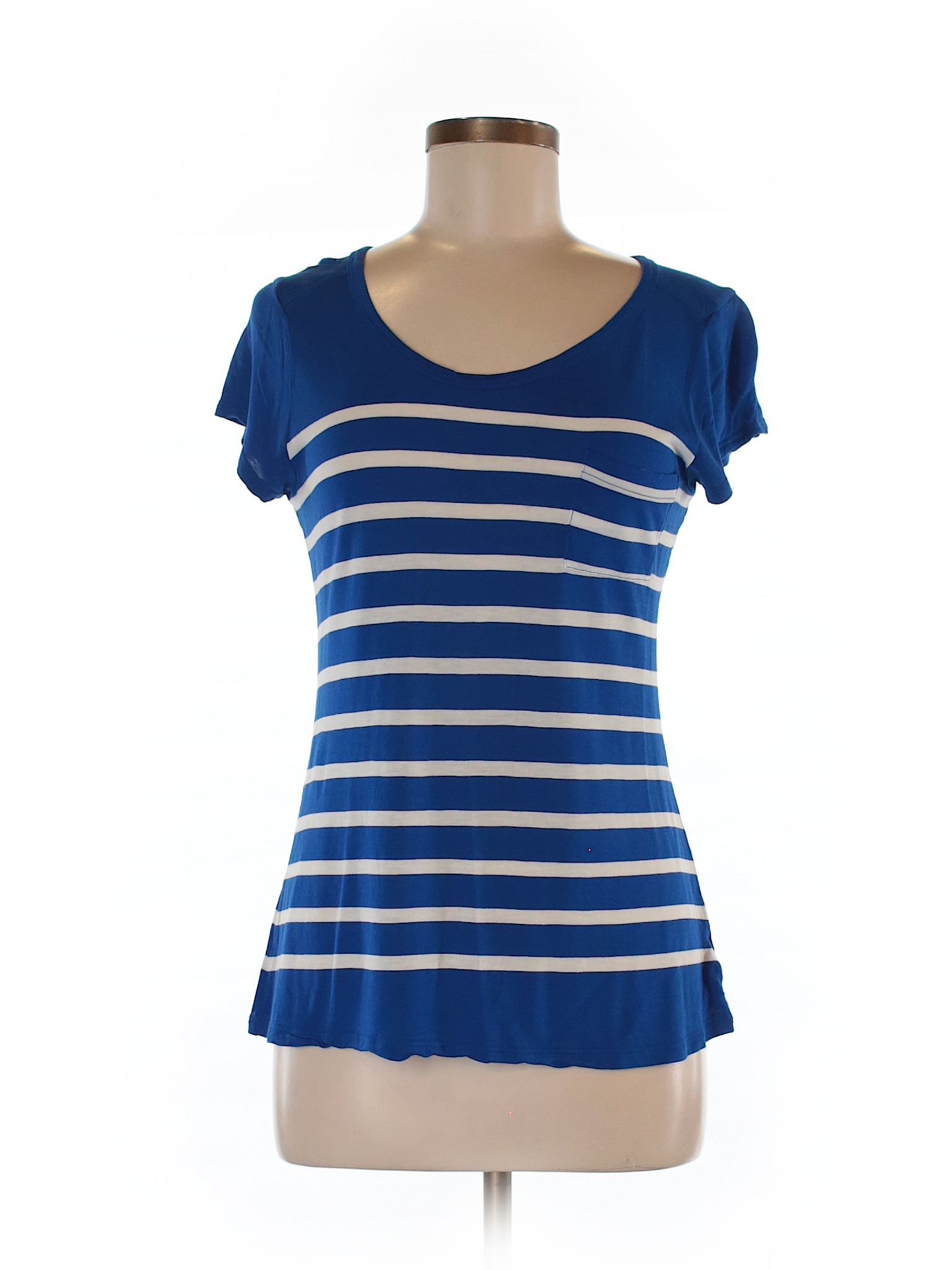 Old Navy Stripes Dark Blue Short Sleeve T-Shirt Size M - 66% off | thredUP