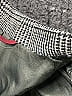 Assorted Brands Houndstooth Gray Blazer Size EU 46 / US 16 - photo 3