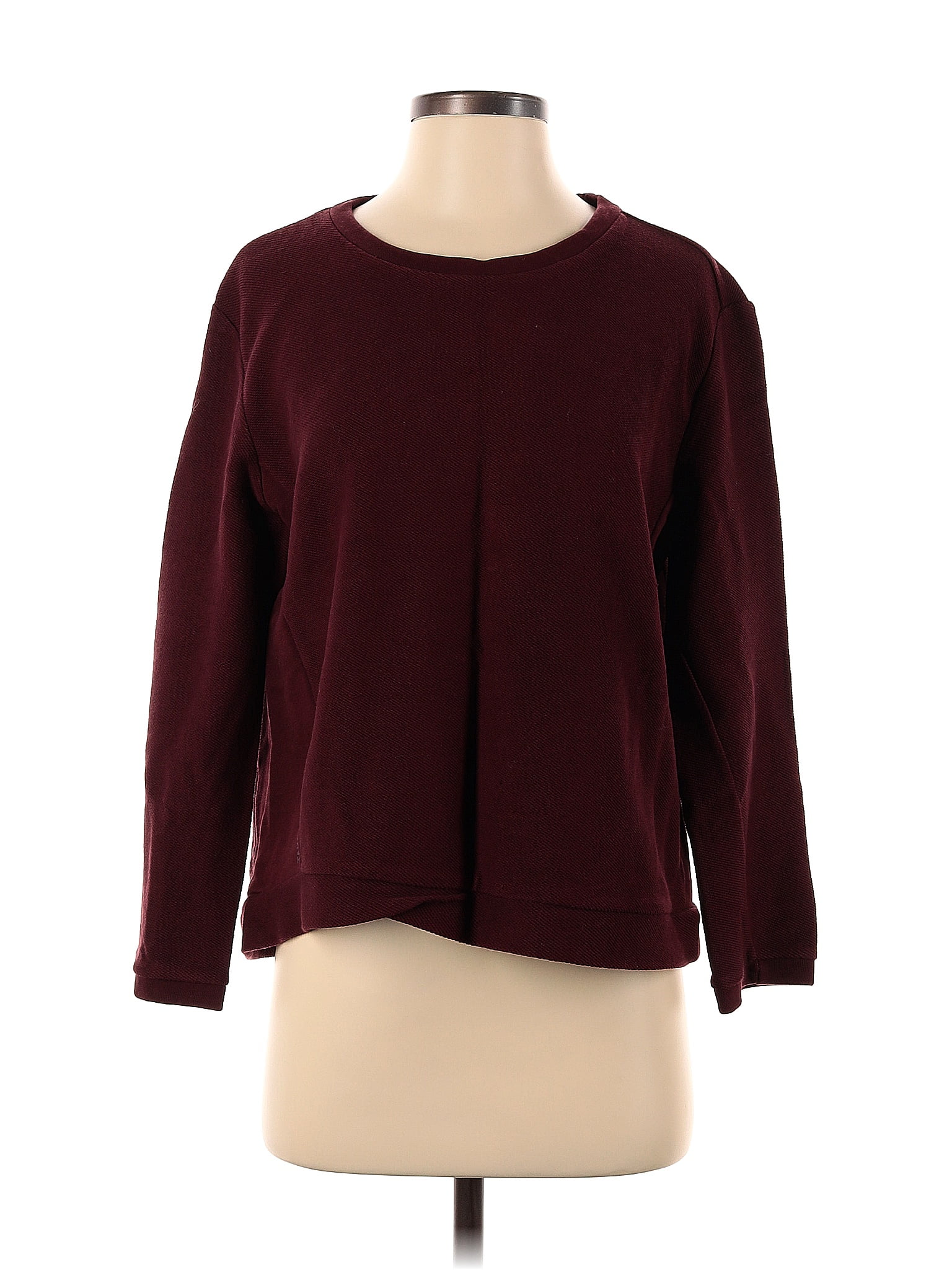 MNG Burgundy Pullover Sweater Size S