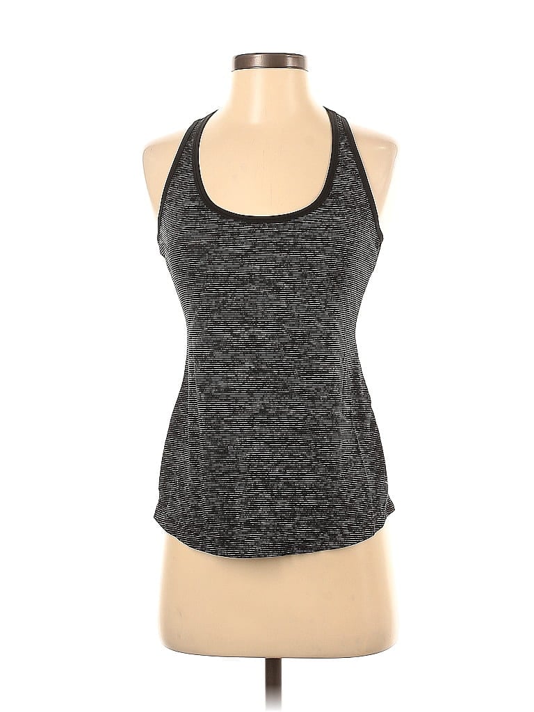 Pre-owned Active By Old Navy Tank Top Gray Halter Neckline Tops
