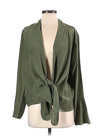 Sir. 3/4 Sleeve Silk Top (view 1)
