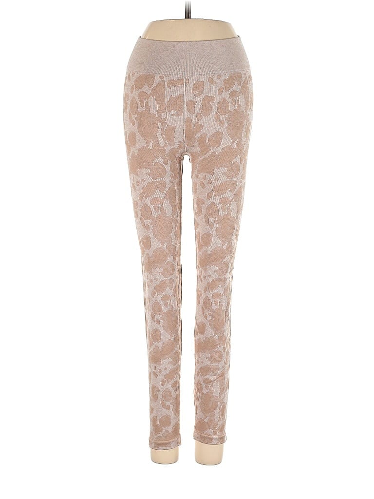 PROZIS Animal Print Ivory Casual Pants Size S - photo 1